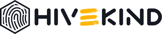 Hivekind text logo